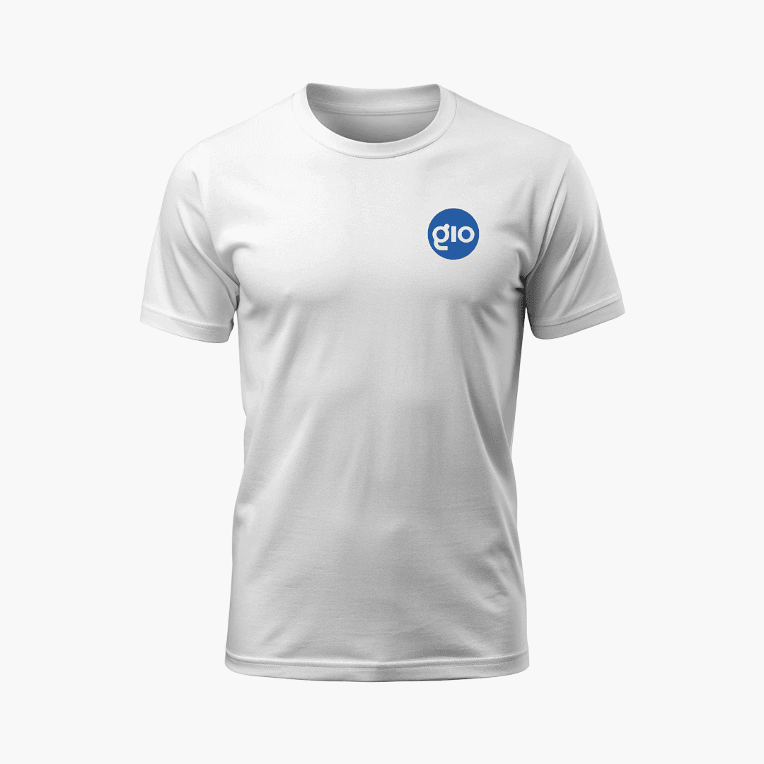 Short Sleeve White Gio T Shirt